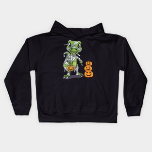 Funny Happy Halloween T-Rex graphic - perfect gift Kids Hoodie